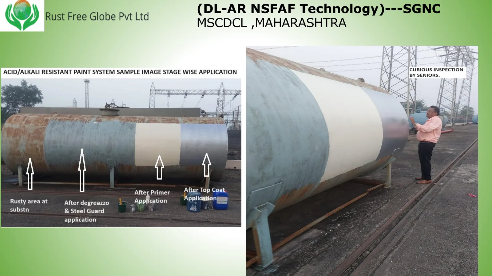 MSCDCL Maharashtra stage-wise SGNC paint system application